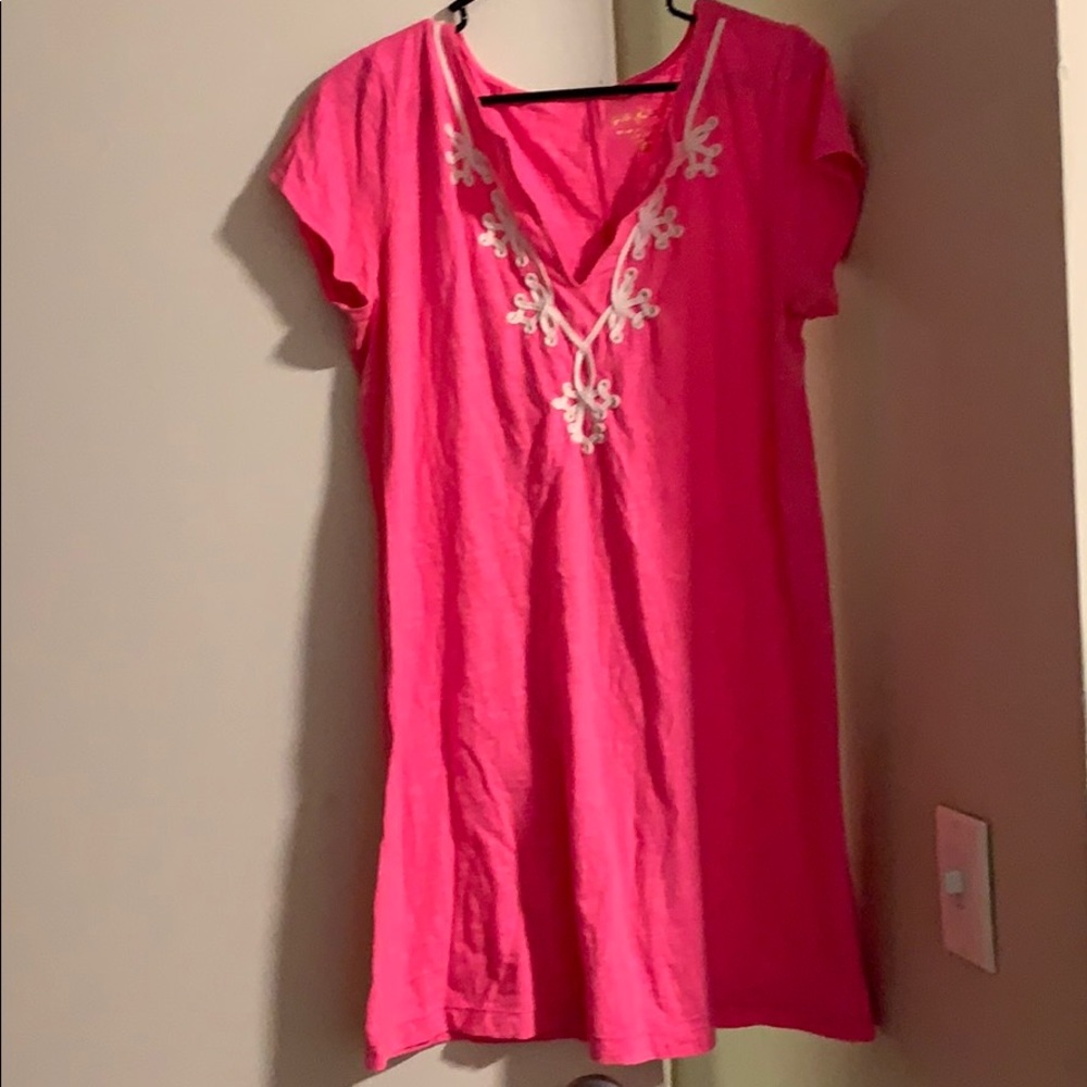 Pink Lilly Pulitzer dress